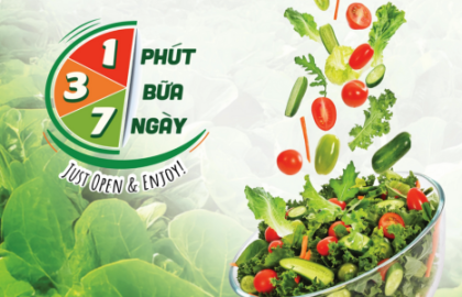 1 phút, 3 bữa, 7 ngày sống khỏe cùng Hasfarm Greens
