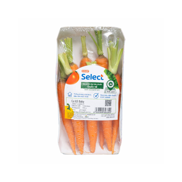 Cà rốt baby – Co.op Select