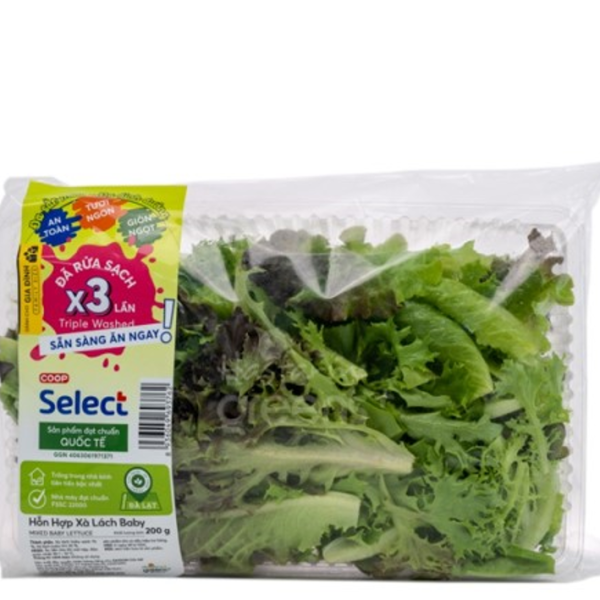 Hỗn hợp xà lách baby - Co.op Select