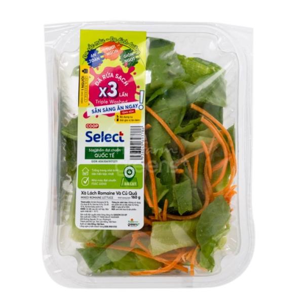 Xà lách Romaine và củ quả - Co.op Select